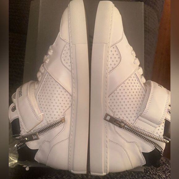 NWTs Zadig & Voltaire | ZV1747 Mid Flash Smooth Sneakers Size 41 - Picture 6 of 9